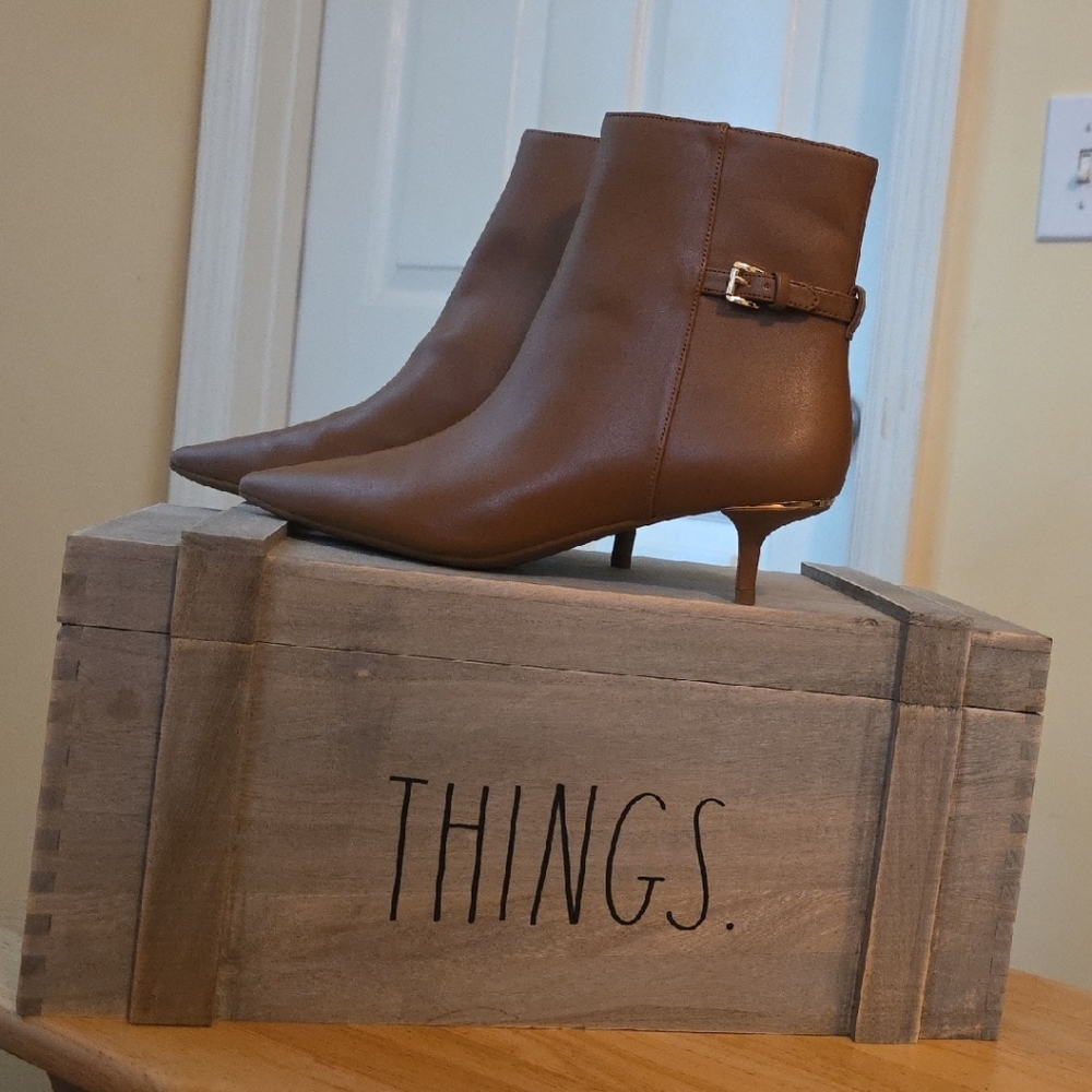 Michael Kors Brown Ankle Boots
